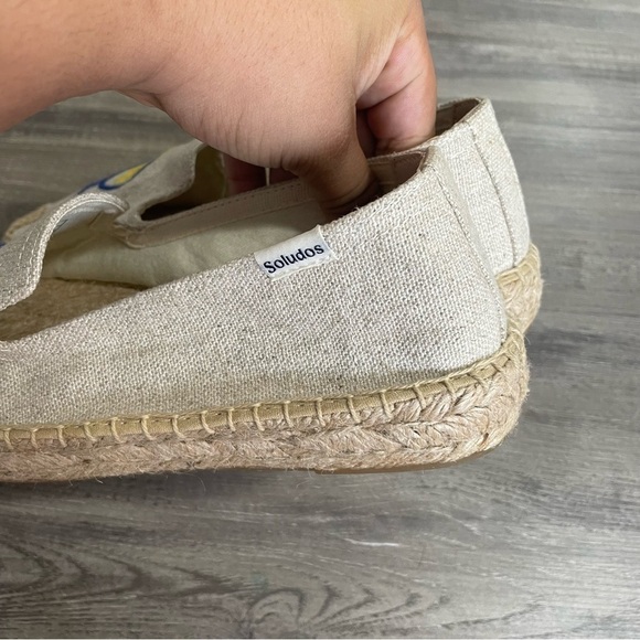 Soludos Limoncello Le Citron Espadrille Flats NEW​​​​ - Picture 7 of 8